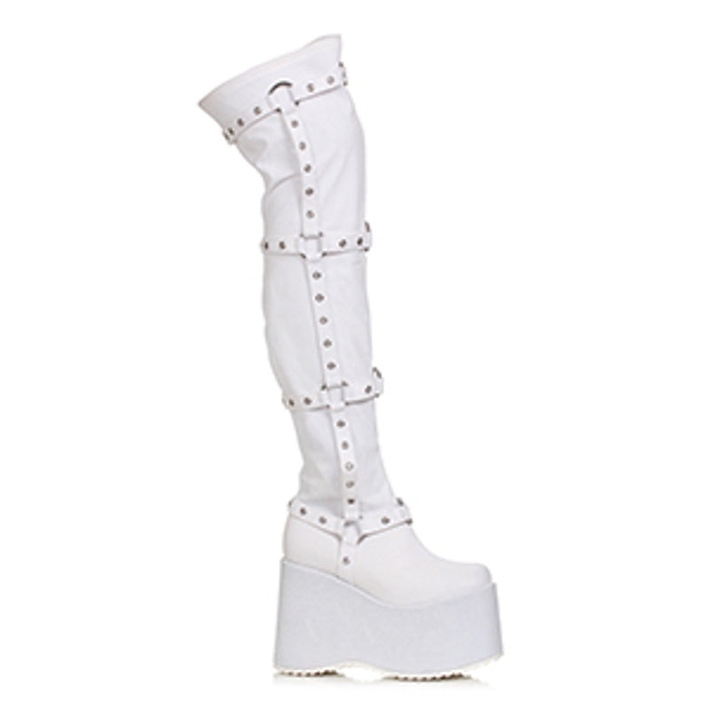 Ellie Shoes - 5" Chunky Heel Platform Boot