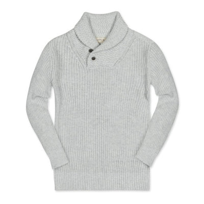 Hope & Henry - Boys Organic Shawl Collar Sweater