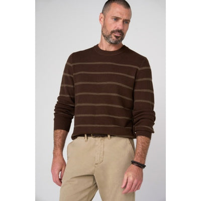 Liverpool Los Angeles - Mens L/S Crew Neck Stripe Sweater
