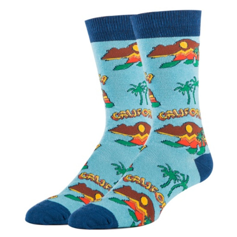 Oooh Yeah - Mens Crew Socks-Cali Bear