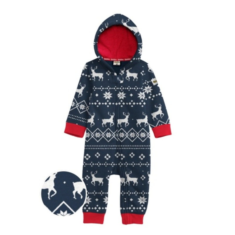 Tipsy Elves - Baby / Toddler Blue Fair Isle Jumpsuit