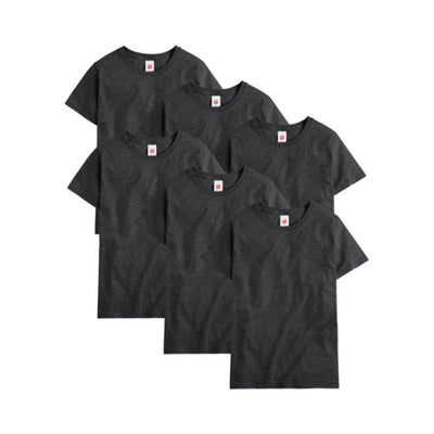 Hanes - Mens Essentials Mens Cotton T-Shirt Value 6-Pack