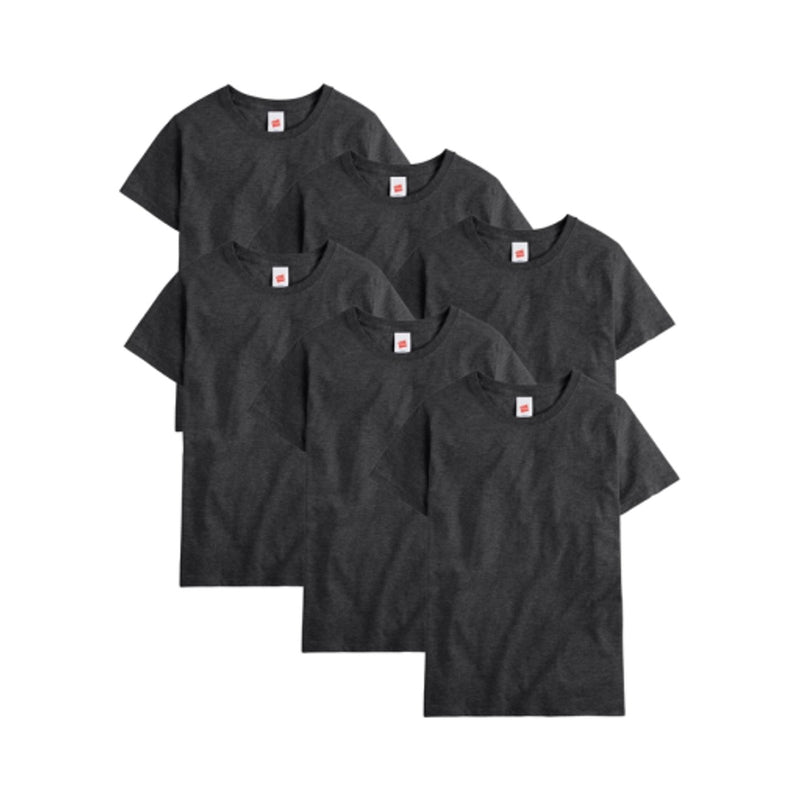 Hanes - Mens Essentials Mens Cotton T-Shirt Value 6-Pack