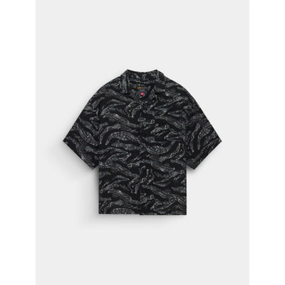 Alpha Industries - Mens Ss Camo Relaxed Camp Shirt
