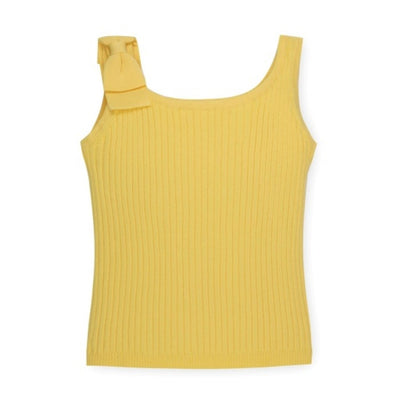 Hope & Henry - Girls Organic Bow Sweater Tank