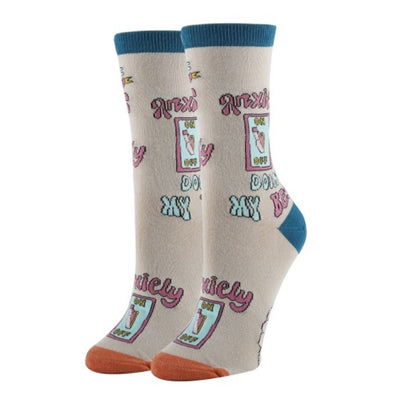 Oooh Yeah - Womens Crew Socks Anxiety on