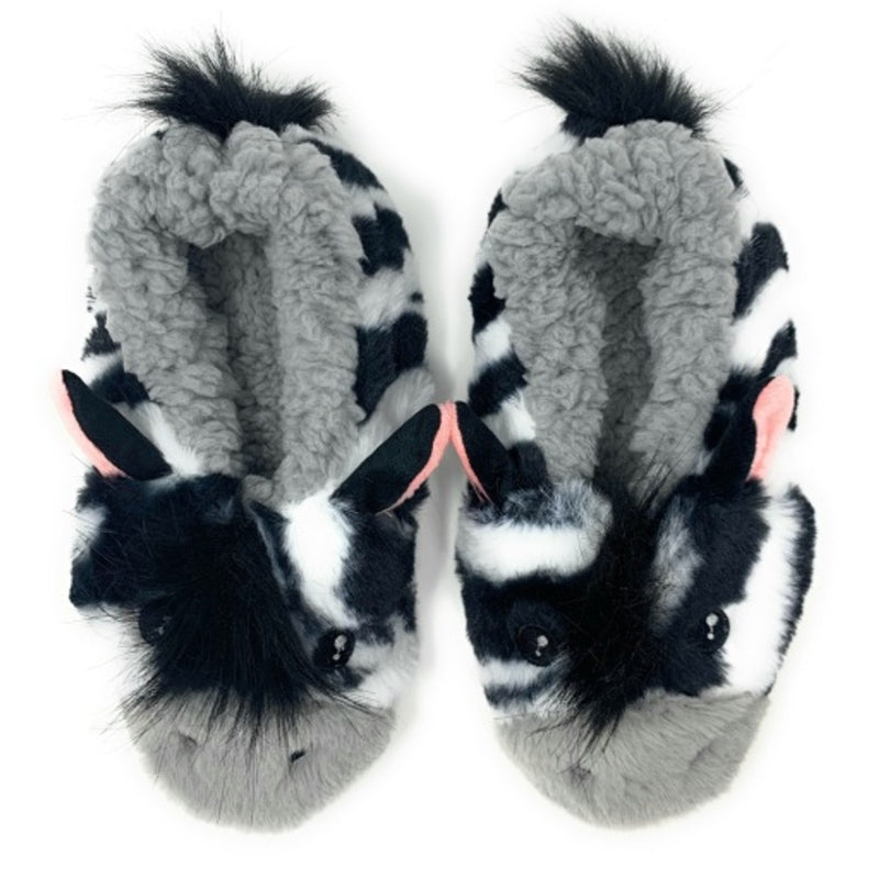Oooh Yeah - Kids Indoor Slipper-Zz Zebra