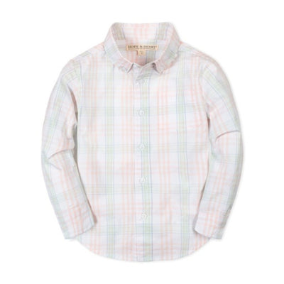 Hope & Henry - Boys Organic Stretch Poplin Shirt