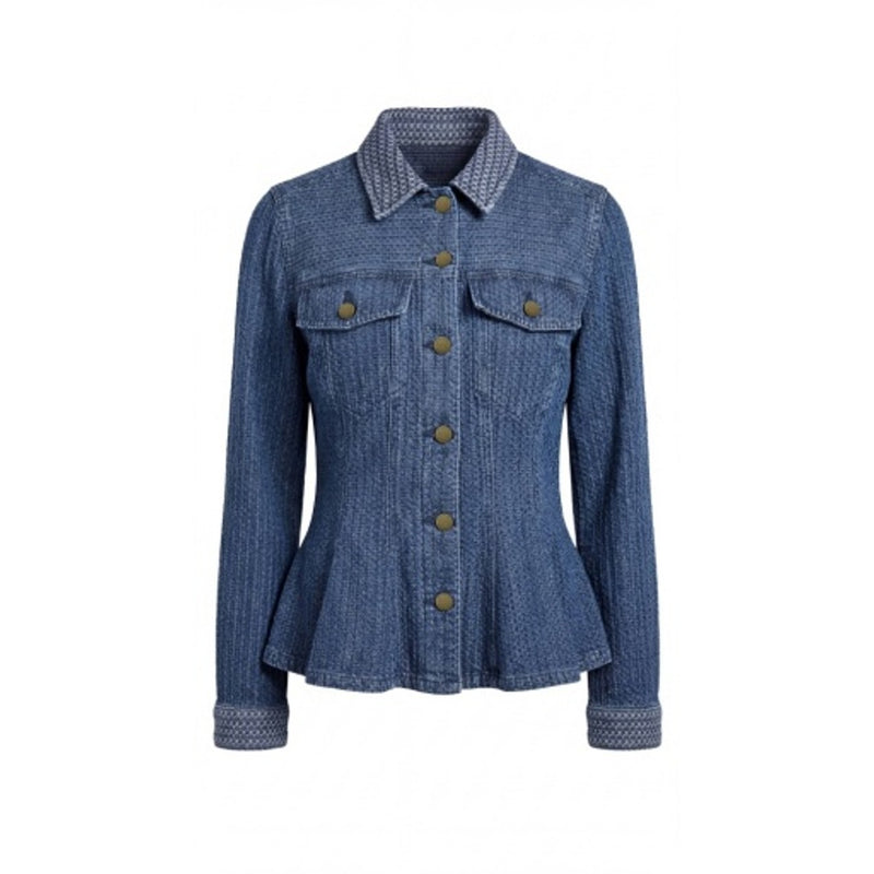 Liverpool Los Angeles - Womens Fit and Flar Trucker Jacket
