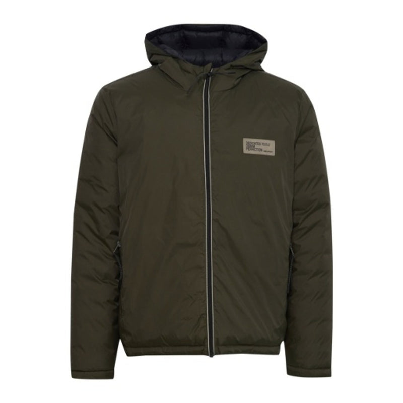 DK Company - Mens Contrast Reversable Hooded Jacket