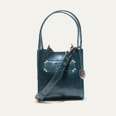 WILL Leather Goods - Mens Simple Convertible Mini Tote