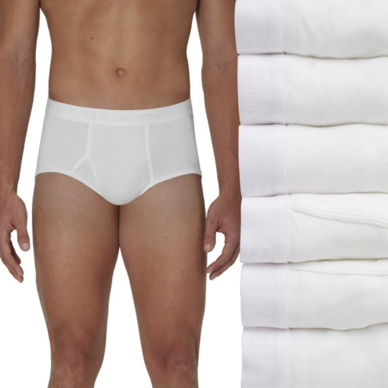 Hanes - Mens Ultimate Mens Underwear Briefs Pack 6-Pack Comfortsoft Cotton Underwear Moisture-Wicking