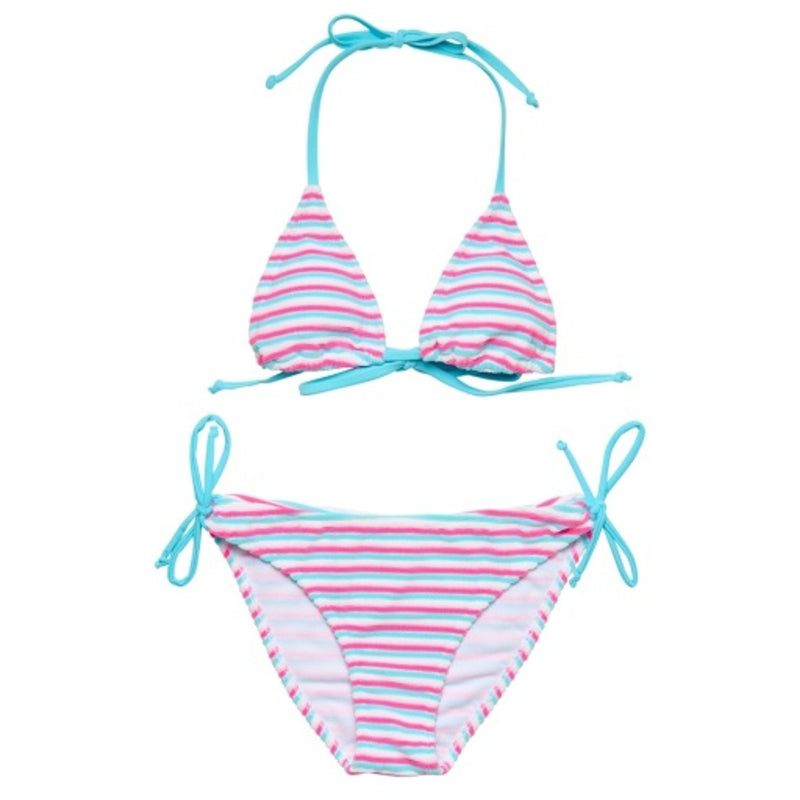 Snapper Rock - Girls Sorbet Stripe Teen Triangle Bikini