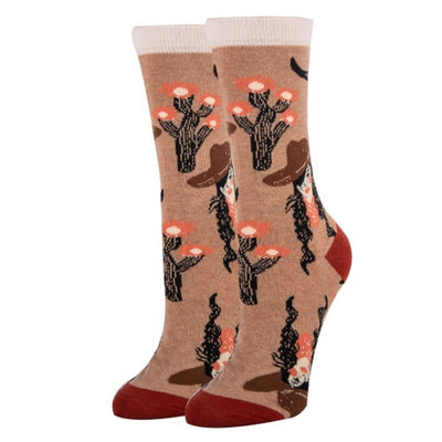 Oooh Yeah - Womens La Vista Novelty Womens Crew Socks