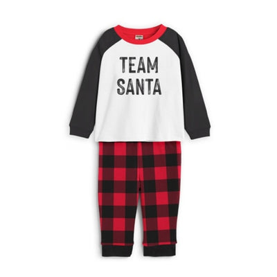 Tipsy Elves - Baby / Toddler Team Santa Pajama Set