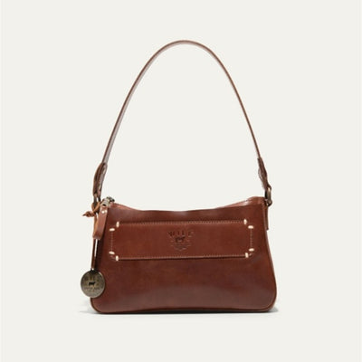 WILL Leather Goods - Mens Simple Top Zip Shoulder