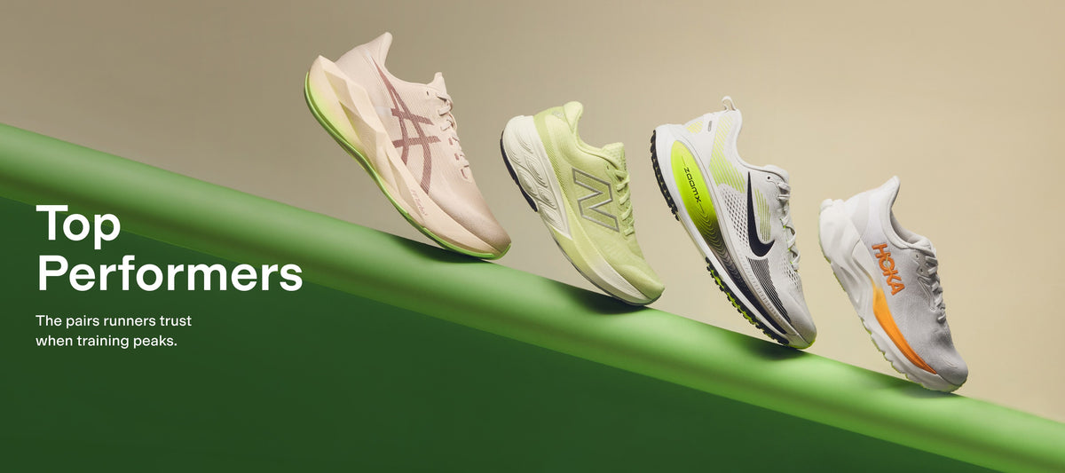 Top Performers: the running shoes runners trust when training peaks